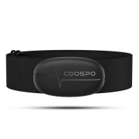 Coospo H6 Chest Heart Rate Monitor Strap Bluetooth 4.0 ANT+ Heart Rate Sensor Waterproof for Garmin Wahoo H6 Heart Rate Sensor